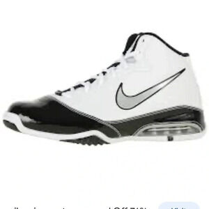 Nike air max turnaround high top sneakers size 10 white